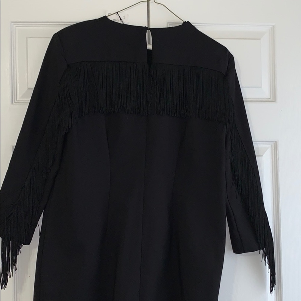 New with tag Zara fringed mini dress / L - Picture 14 of 15